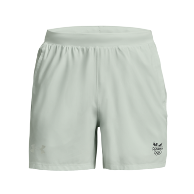 Men's UA Launch Run 5" Shorts - Blanco