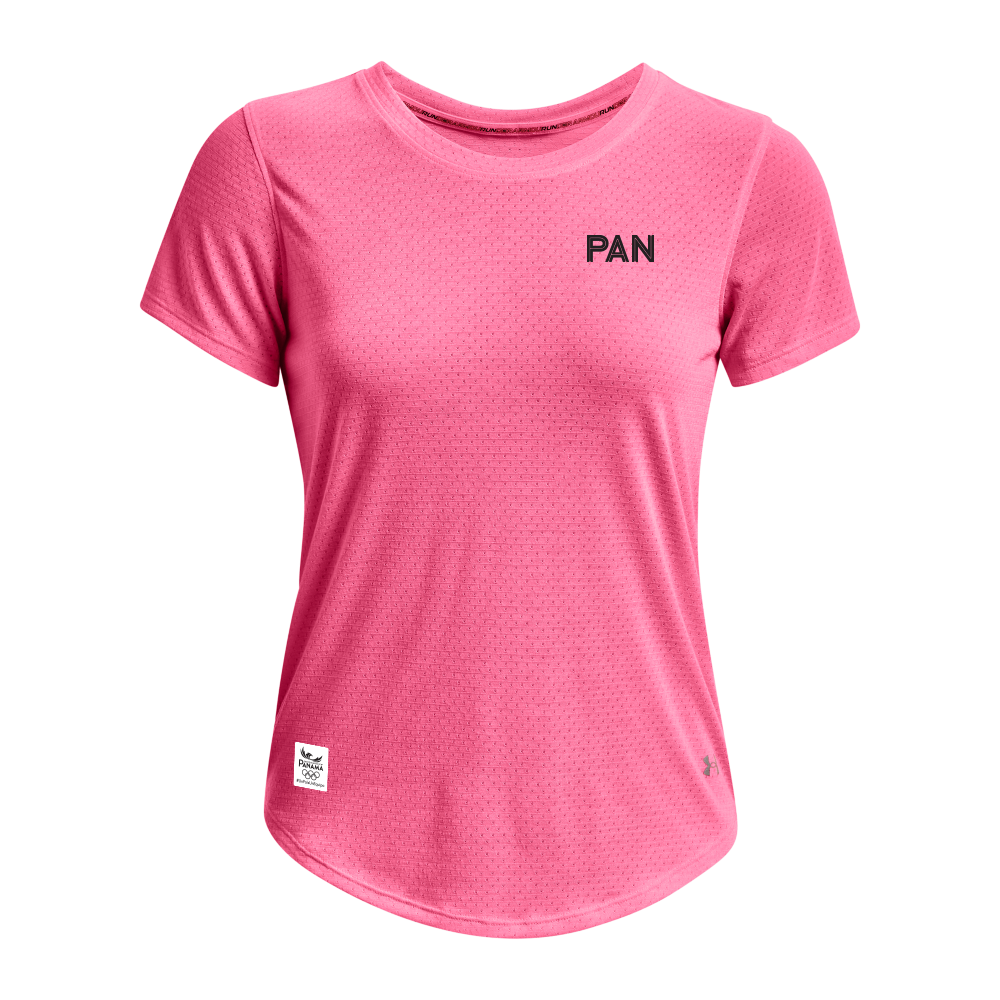 UA W´running T-shirt PAN - Pink