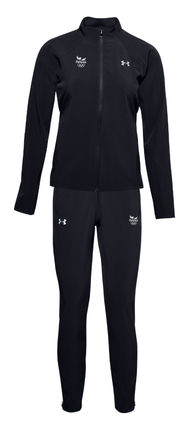 Women&#39;s UA Storm Launch - Conjunto- Negro