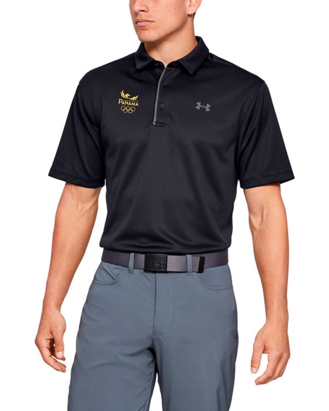 Tech Polo Black Graphite