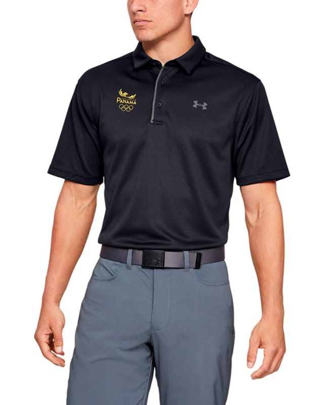 Tech Polo Black Graphite