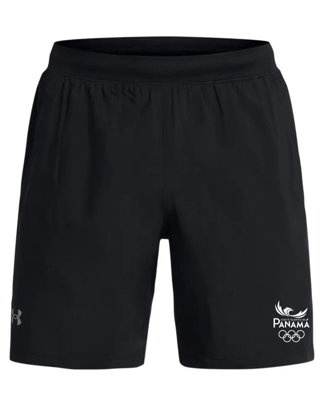 UA LAUNCH 7 SHORT BLACK/REFLECTIVE - CABALLERO