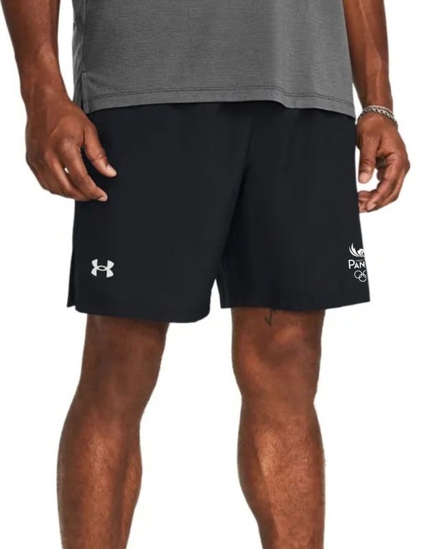 UA LAUNCH 7 SHORT BLACK/REFLECTIVE - CABALLERO