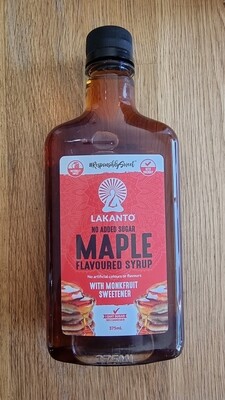 Monk fruit maple flavoured syrup