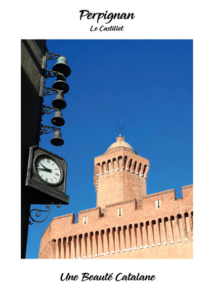 Carte Postale "Perpignan - Au Pied du Castillet"