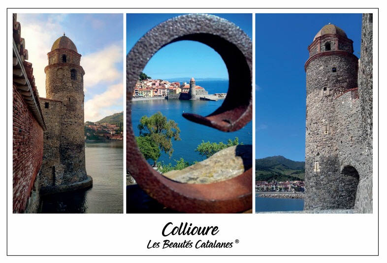 Torchon "Regards sur Collioure"