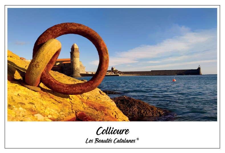 Torchon "Anneau sur Collioure"