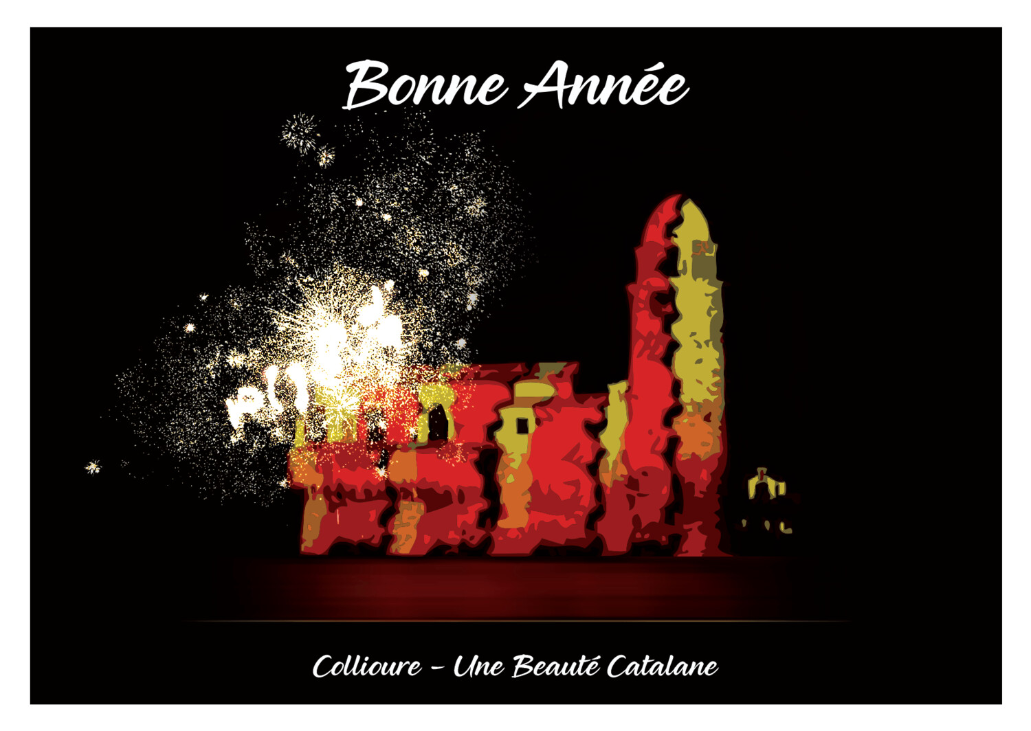 Carte Postale "Bonne Année"