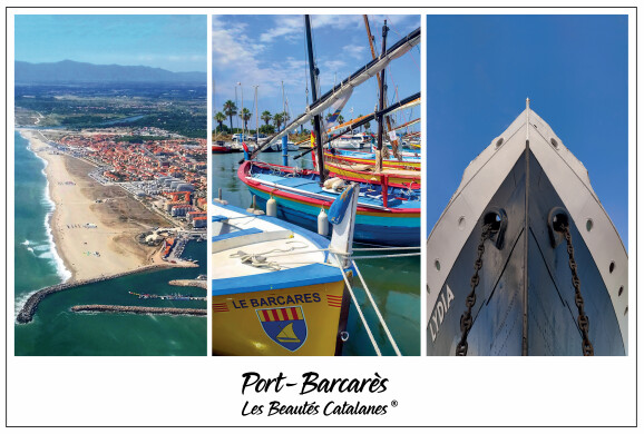 Torchon "Regards sur Port-Barcarès"