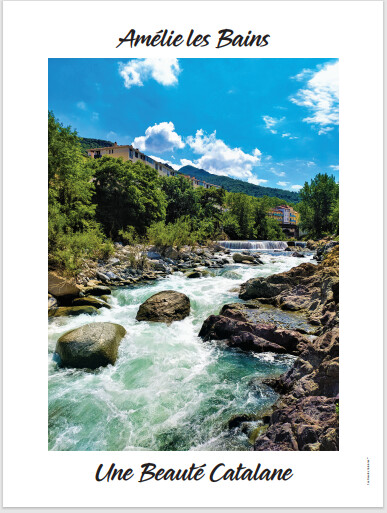 Cadre Photo 30x40 cm "Amélie les Bains"