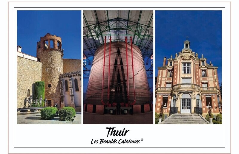 Torchon "Regards sur Thuir"