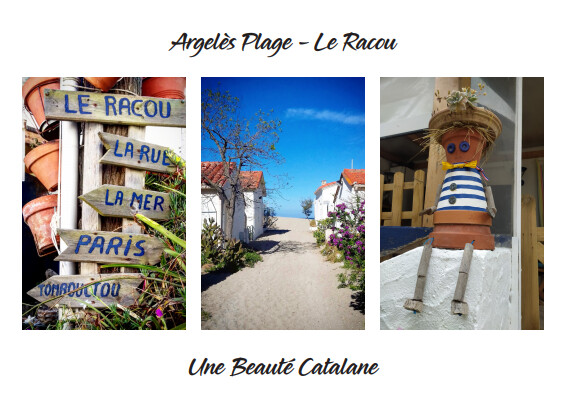 Carte Postale "Regards sur Le Racou"