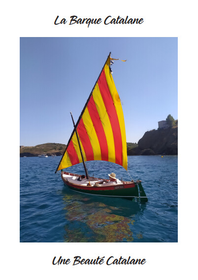 Carte Postale "La Barque Catalane"