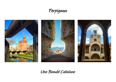 Carte Postale "Regards sur Perpignan"