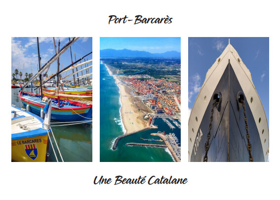 Carte Postale "Regards sur Port-Barcarès"