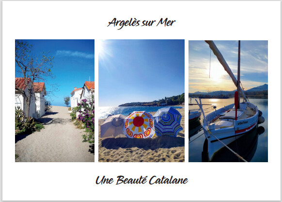 Carte Postale "Regards sur Argelès sur Mer" n°1
