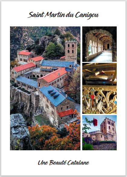 Carte Postale "Regards sur Saint Martin du Canigou"