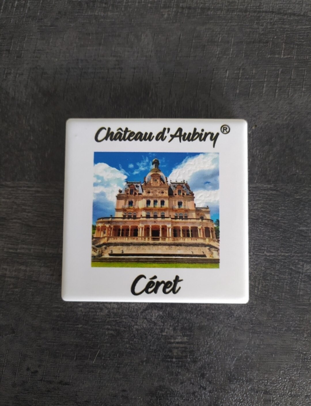 Magnet "Château d'Aubiry" Aspect Carrelage