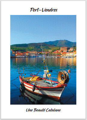 Affiche 30x40 cm "Regard sur Port Vendres"