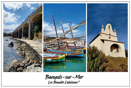 Torchon "Banyuls sur Mer"