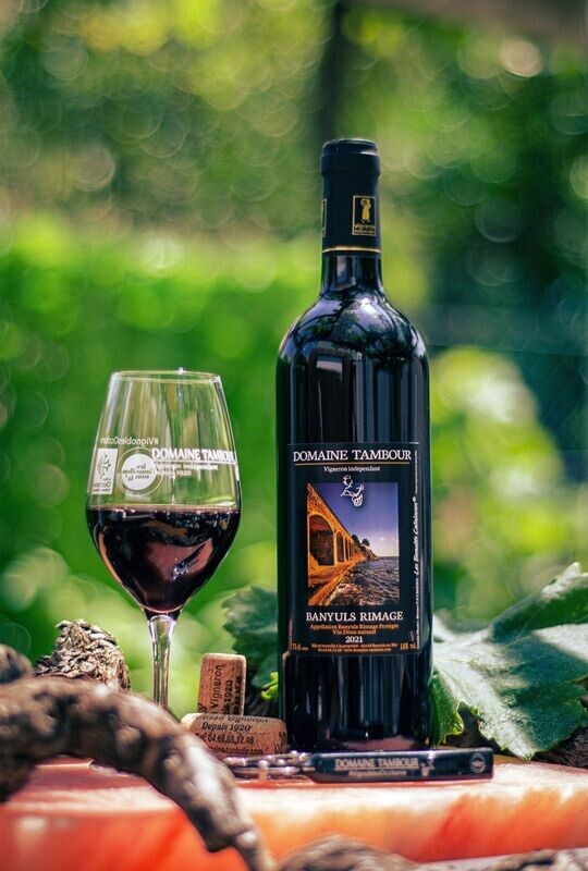 Bouteille AOP Banyuls Rimage "Les Beautés Catalanes" - Domaine Tambour