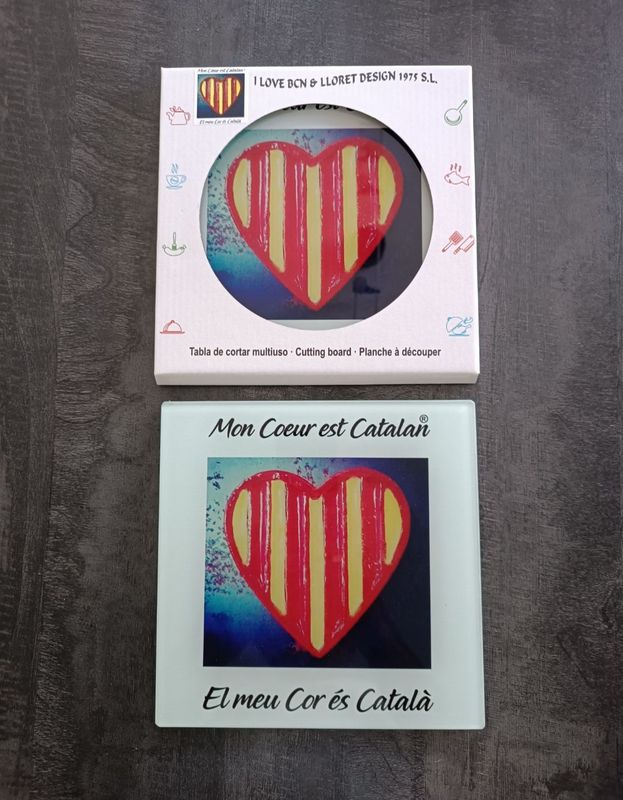 Dessous de Plat "Mon Cœur est Catalan"