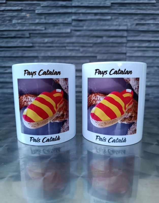 2 Mugs "Pays Catalan" pour le Prix d'1 mais ils ont une Petite Coqueterie