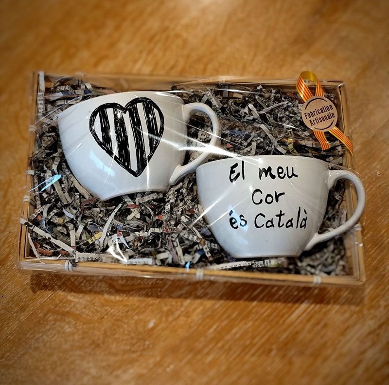 Coffret 2 Bols "El meu Cor és Català"