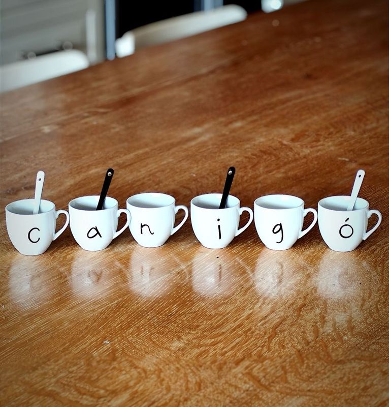 Coffret 6 Tasses Expresso "canigó"