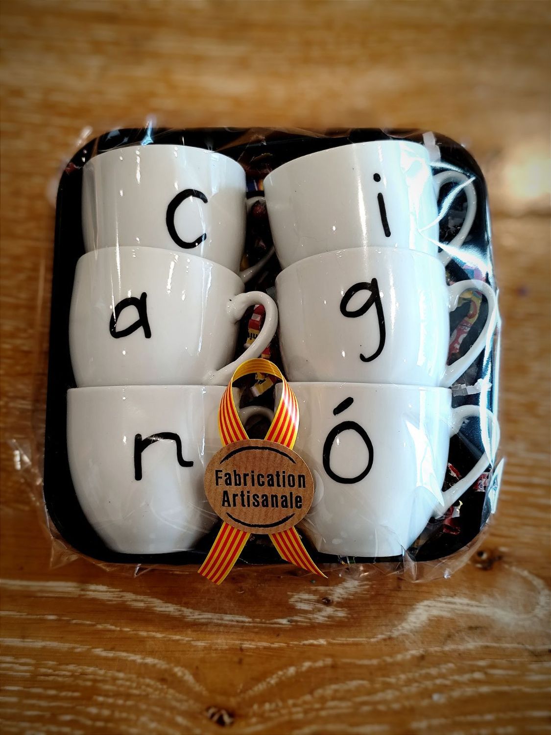 Coffret 6 Tasses Expresso Coffret 6 Tasses Expresso "canigó"