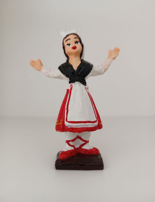 La Danseuse de Sardane  (Tablier Blanc)