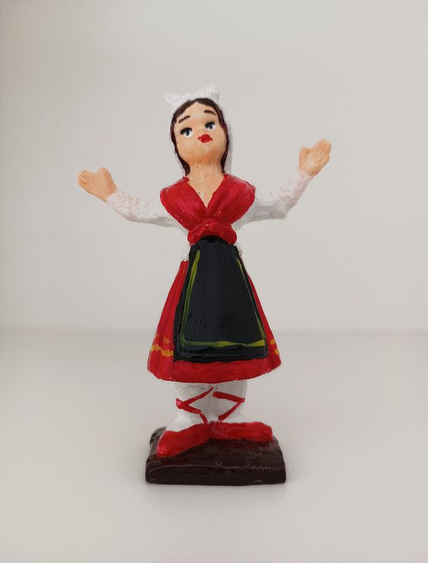 La Danseuse de Sardane (Tablier Noir)