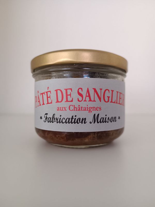 Pâté de Sanglier aux Châtaignes "Mon Cœur est Catalan, Mon Pâté également !!!"