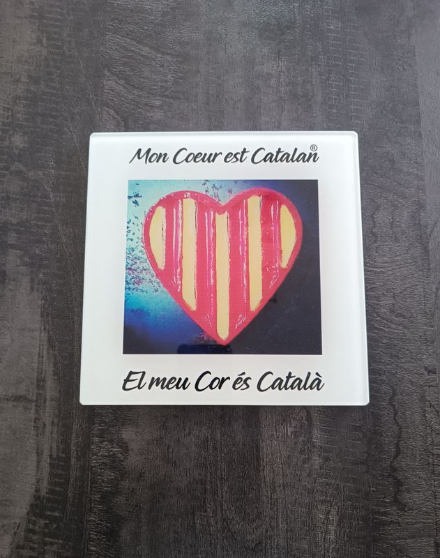 Dessous de Plat "Mon Cœur est Catalan"