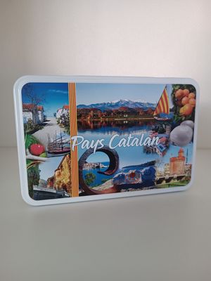 Boîte à Sucre/Gâteaux "Pays Catalan 1"