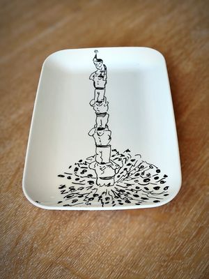 Plat Plat "Els Castells" 15x20