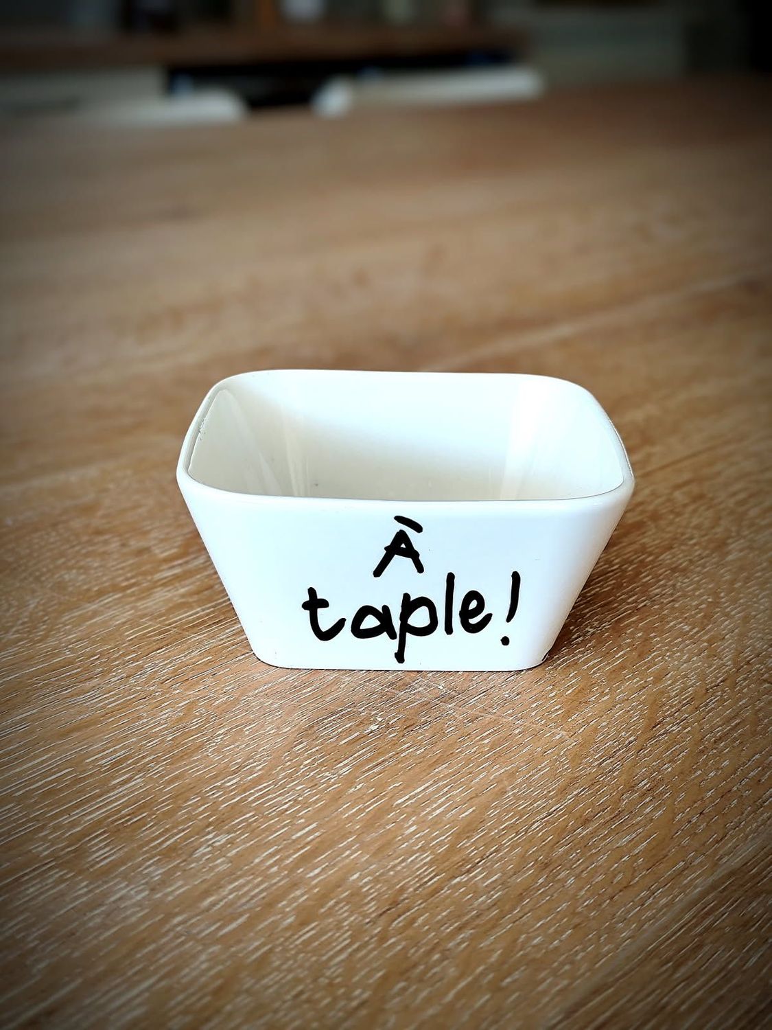 Ramequin "À taple !" 10x10