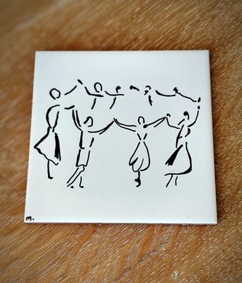 Carreau Décoration Murale Carreau Décoration Murale "Sardane" 15x15