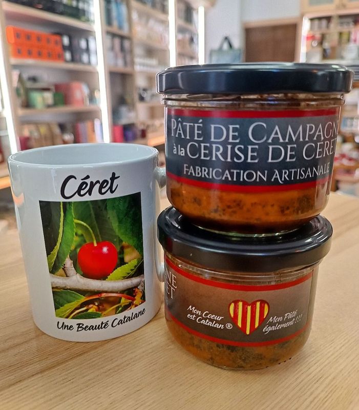 Pâté de Campagne à la Cerise de Céret "Mon Cœur est Catalan, Mon Pâté également !!!"