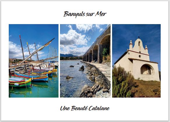 Carte Postale "Regards sur Banyuls sur Mer"