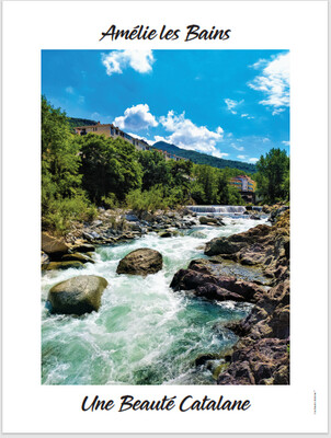 Cadre Photo 30x40 cm Cadre Photo 30x40 cm "Amélie les Bains"
