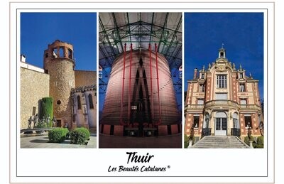 Torchon "Regards sur Thuir"