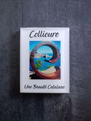 Magnet Epoxy Magnet Epoxy "C Comme Collioure"