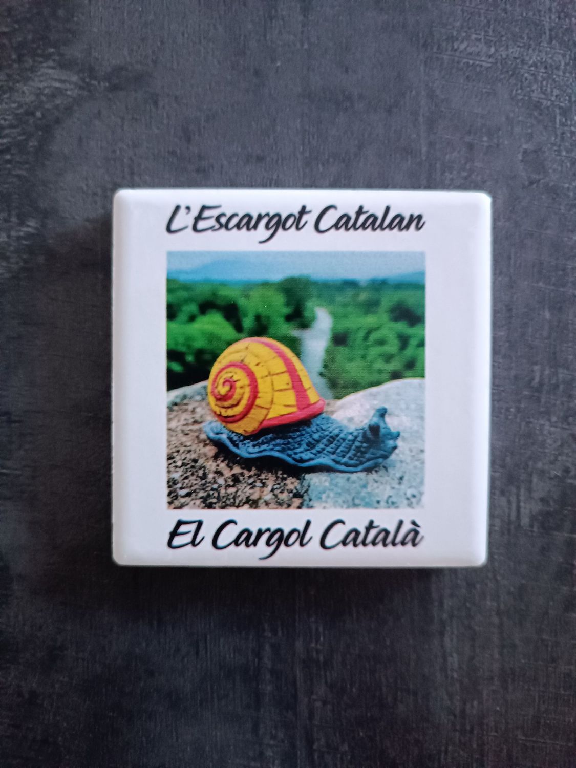 Magnet "L'Escargot Catalan"