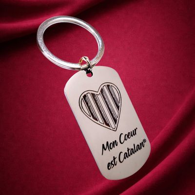 Porte Clef Mon Cœur est Catalan®