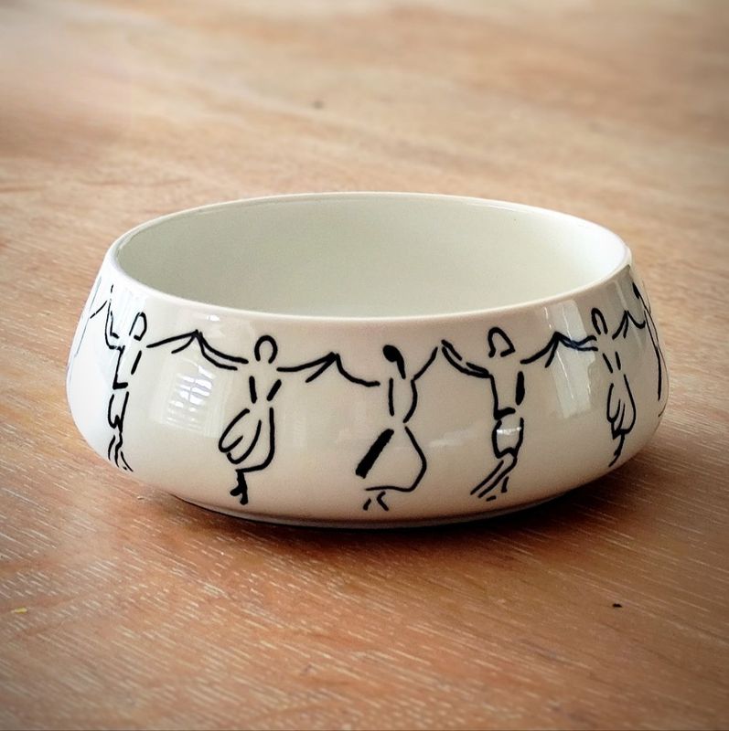 Ramequin Rond "Sardane" Diam 15 cm