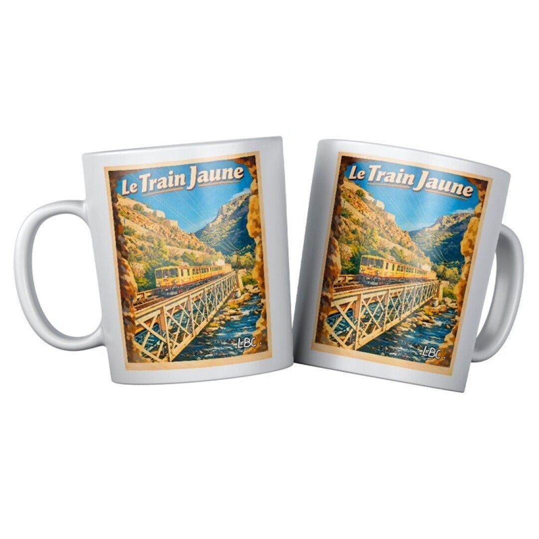 Mug "Le Train Jaune"