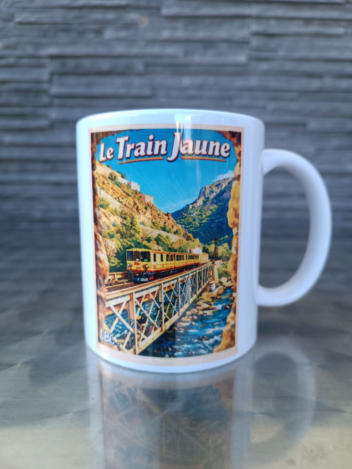 Mug Mug "Le Train Jaune"