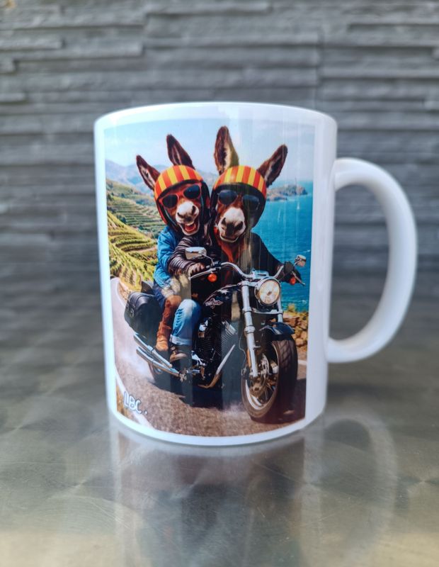 Mug "Ruquet et Bunyete à Moto"