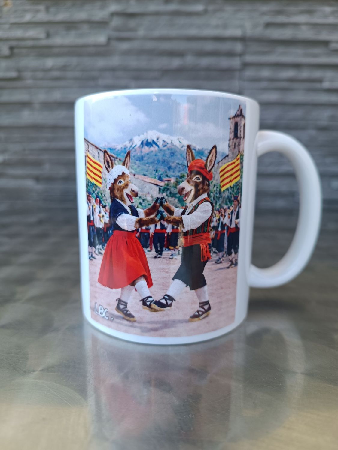 Mug "Ruquet et Bunyete dansent la Sardane"